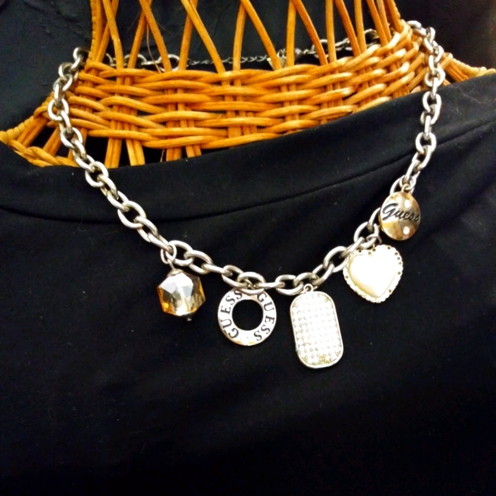 Guess Charm Necklace